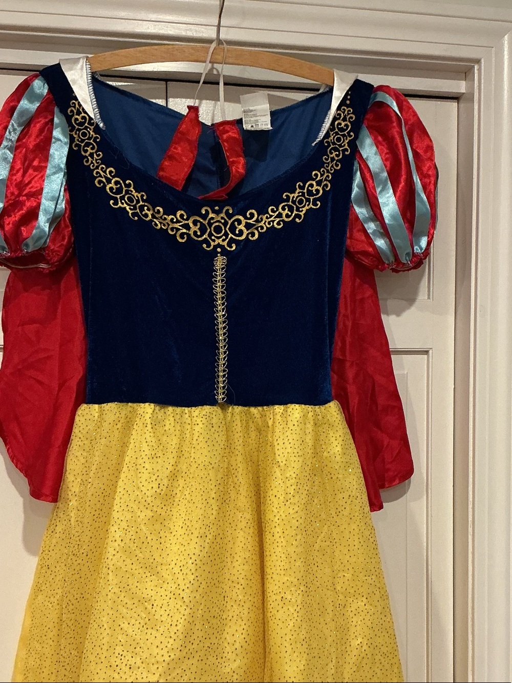 Adult Disney Classic Snow White Yellow, Blue & Red Dress Costume - Picture 3 of 11